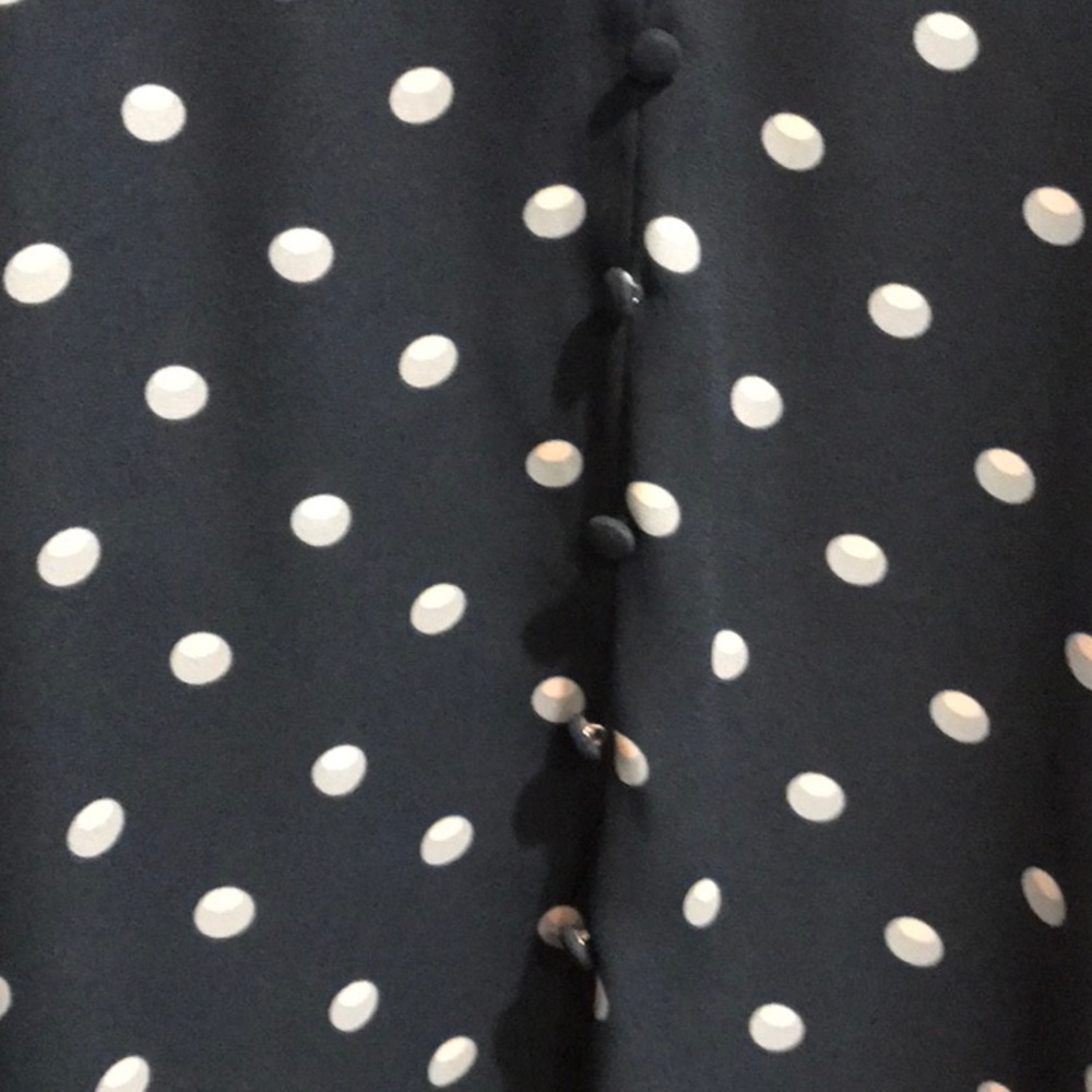 New Worthington Dark Teal Blouse - Picture 3 of 7